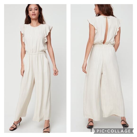 Wilfred Striped Jumpsuit‎ - Picture 1 of 16